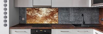 Pannello paraschizzi cucina con motivo Foresta