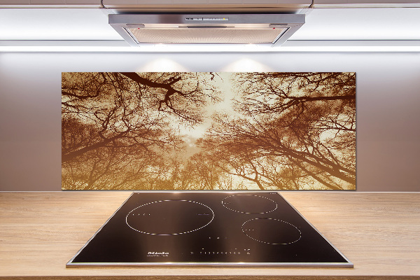 Pannello paraschizzi cucina con motivo Foresta