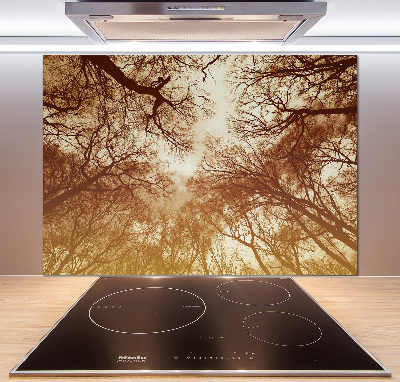 Pannello paraschizzi cucina con motivo Foresta