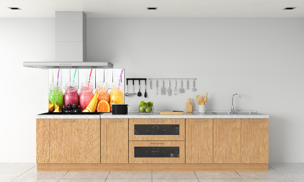 Pannello retrocucina con stampa a tema cocktail di frutta