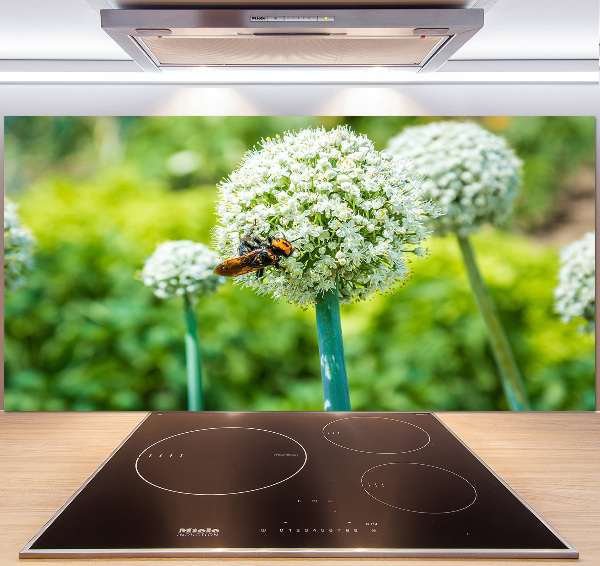 Rivestimento parete cucina con motivo 