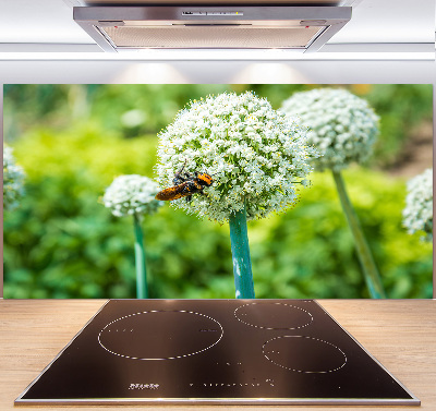 Rivestimento parete cucina con motivo 