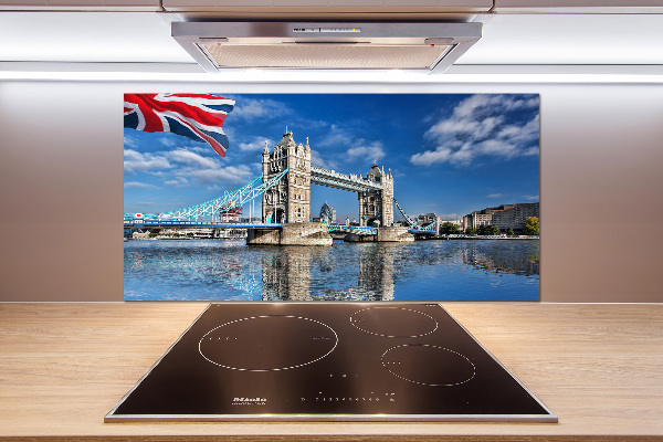 Pannello retrocucina con stampa del Tower Bridge di Londra