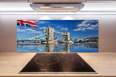 Pannello retrocucina con stampa del Tower Bridge di Londra