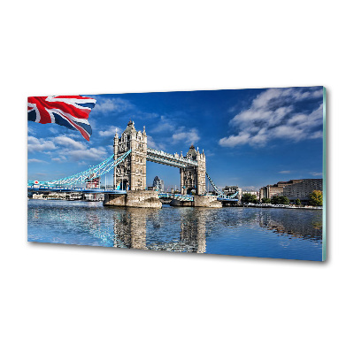 Pannello retrocucina con stampa del Tower Bridge di Londra