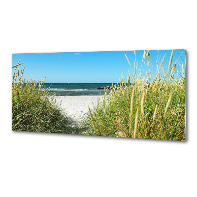 Rivestimento parete cucina con motivo Dune costiere