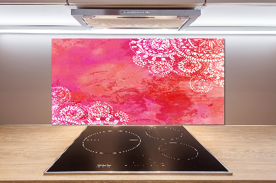 Pannello paraschizzi cucina con ornamenti