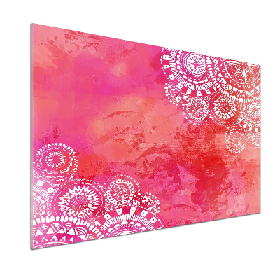 Pannello paraschizzi cucina con ornamenti