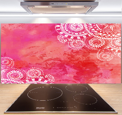 Pannello paraschizzi cucina con ornamenti