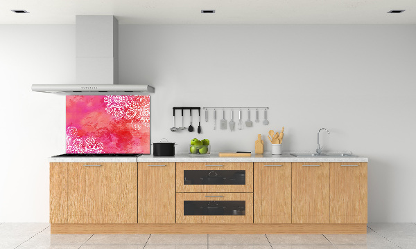 Pannello paraschizzi cucina con ornamenti