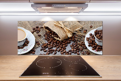 Pannello retrocucina con motivo Caffè con latte