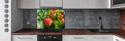 Rivestimento parete cucina con motivo a pesche