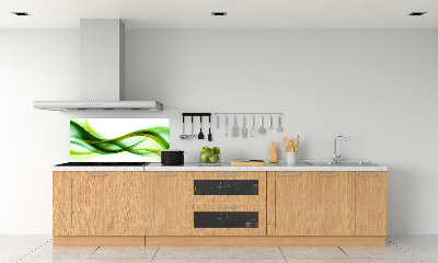 Pannello retrocucina con motivo a onde astratte