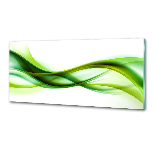 Pannello retrocucina con motivo a onde astratte