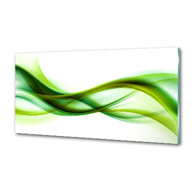 Pannello retrocucina con motivo a onde astratte