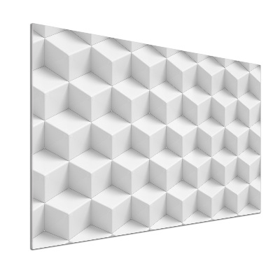 Rivestimento parete cucina con motivo astratto 3D