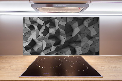 Pannello retrocucina con motivo astratto 3D