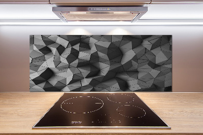 Pannello retrocucina con motivo astratto 3D