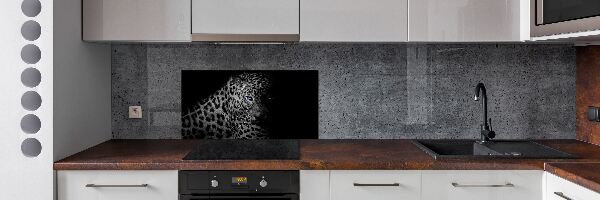 Pannello retrocucina con motivo leopardato