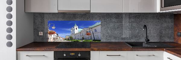 Rivestimento parete cucina con finitura in stile Rzeszów, Polonia