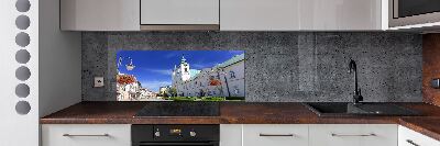 Rivestimento parete cucina con finitura in stile Rzeszów, Polonia