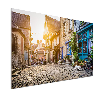 Pannello retrocucina con stampa raffigurante una strada affascinante