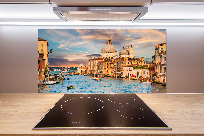 Pannello paraschizzi cucina con stampa Venezia, Italia