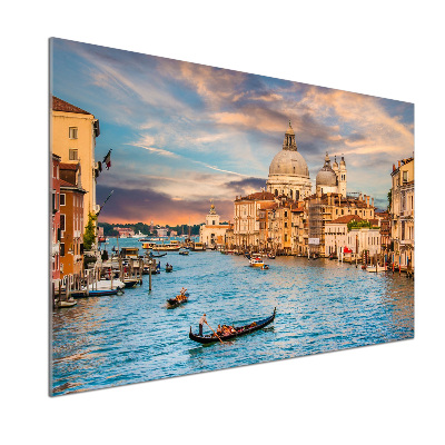 Pannello paraschizzi cucina con stampa Venezia, Italia