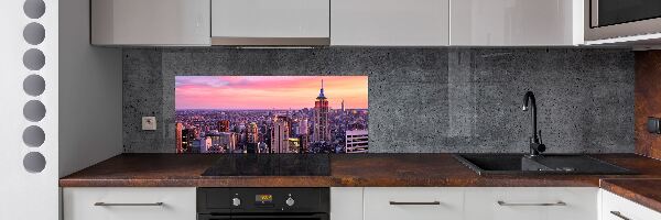 Rivestimento parete cucina in stile New York Ovest