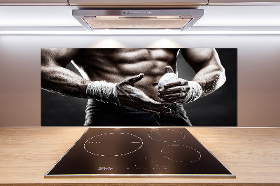 Rivestimento parete cucina per locali ad uso sportivo