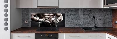 Rivestimento parete cucina per locali ad uso sportivo