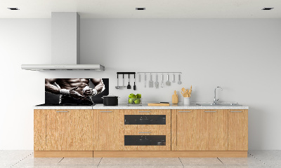 Rivestimento parete cucina per locali ad uso sportivo