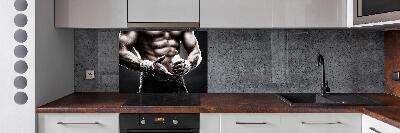 Rivestimento parete cucina per locali ad uso sportivo