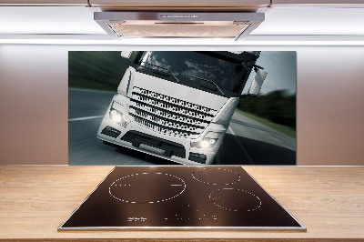 Pannello paraschizzi cucina con motivo a camion