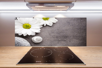 Pannello retrocucina con motivo Gerbera