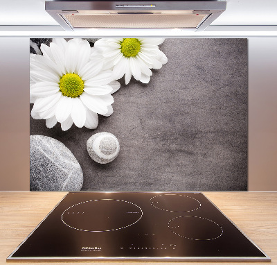 Pannello retrocucina con motivo Gerbera