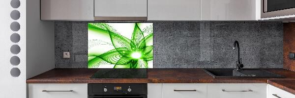 Pannello retrocucina con motivo astratto