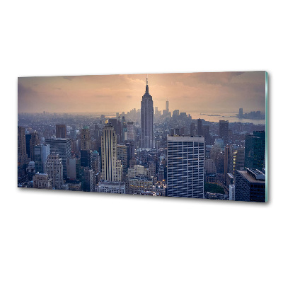 Pannello paraschizzi cucina con stampa raffigurante Manhattan, New York