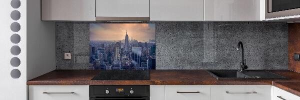 Pannello paraschizzi cucina con stampa raffigurante Manhattan, New York
