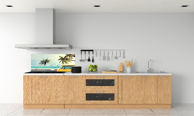 Rivestimento parete cucina con motivo Spiaggia di Van
