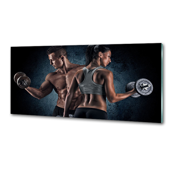 Pannello paraschizzi cucina per uso in ambienti sportivi