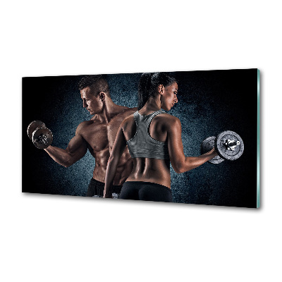 Pannello paraschizzi cucina per uso in ambienti sportivi