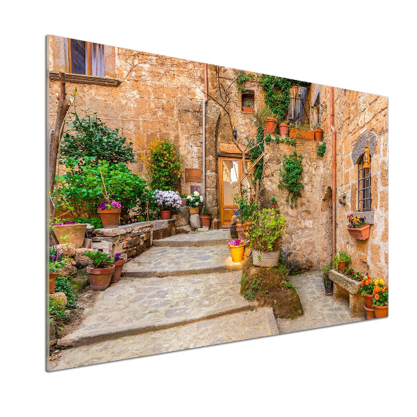 Pannello retrocucina con stampa raffigurante una strada affascinante