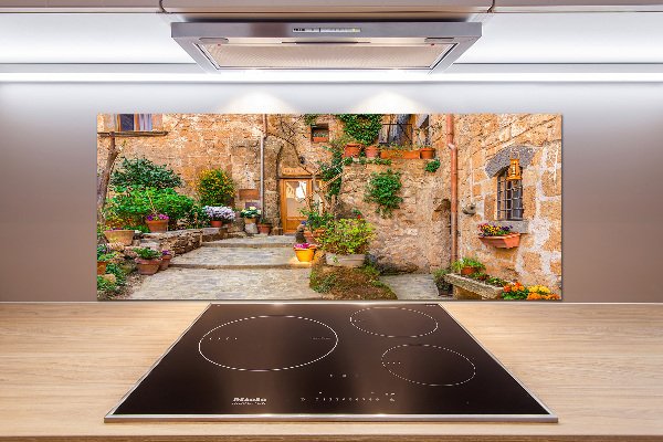 Pannello retrocucina con stampa raffigurante una strada affascinante