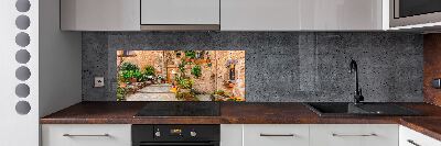 Pannello retrocucina con stampa raffigurante una strada affascinante