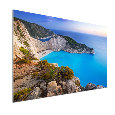 Pannello retrocucina con stampa raffigurante Zante, Grecia