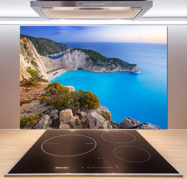 Pannello retrocucina con stampa raffigurante Zante, Grecia