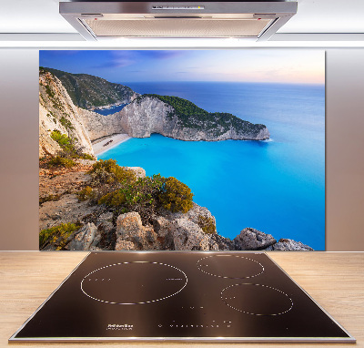 Pannello retrocucina con stampa raffigurante Zante, Grecia