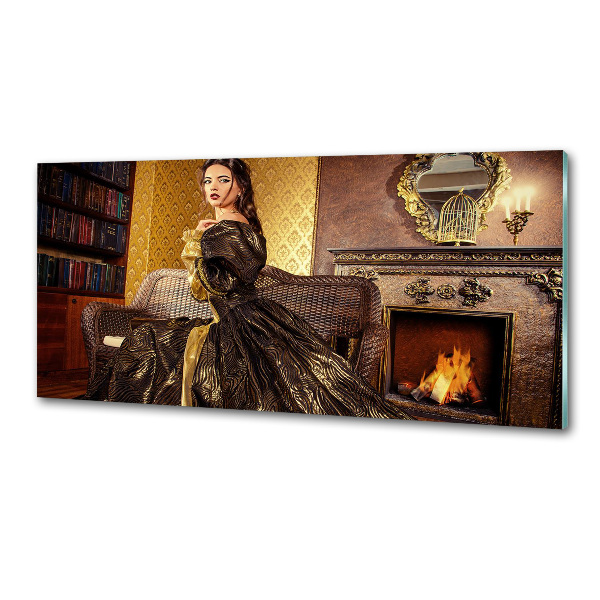 Rivestimento parete cucina in stile aristocratico