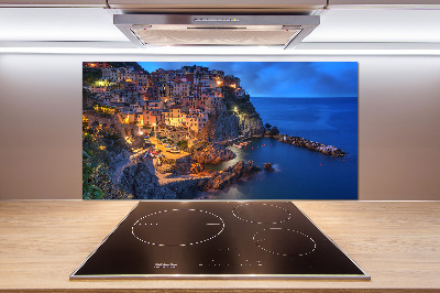 Rivestimento parete cucina modello Manarola, ispirato all'Italia